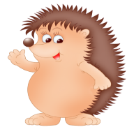 Hedgehog - apple seeker