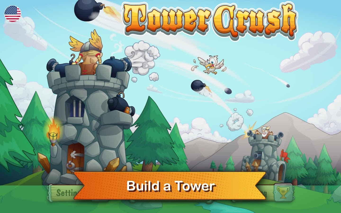 Tải game Tower Crush hack full tiền vàng cho Android