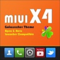 MIUI X4 Go/Apex/ADW Theme PRO 1.4