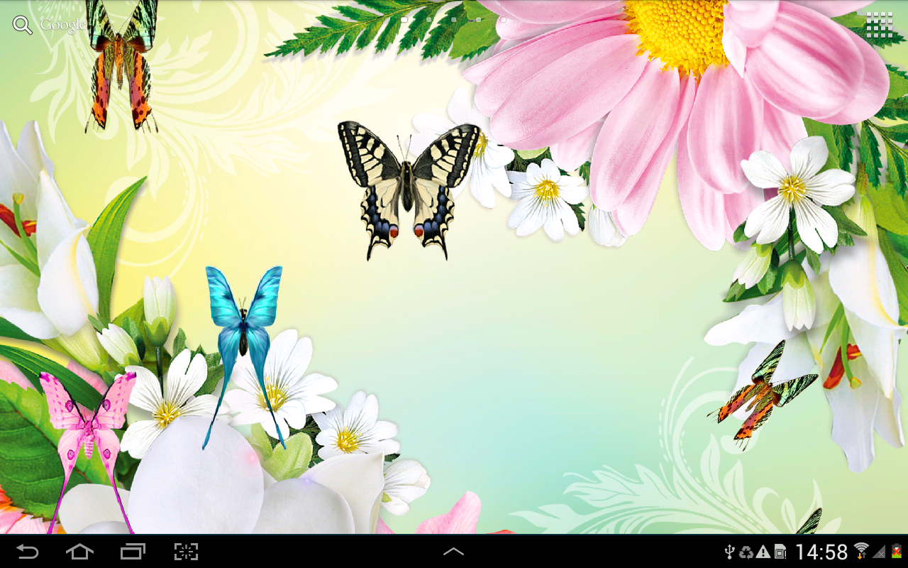 animated butterfly wallpaper for mobile