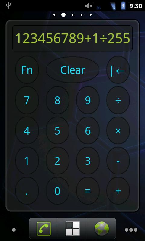 Calculator Widget