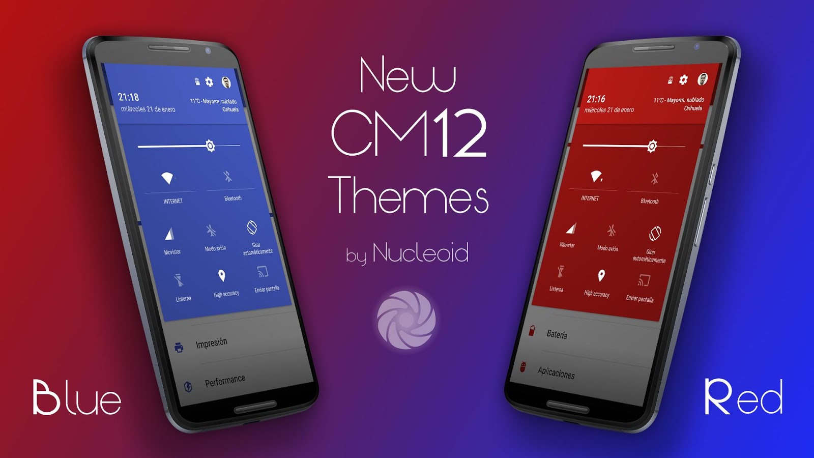 CM12 Red Theme