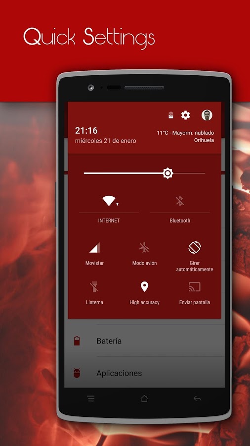 CM12 Red Theme