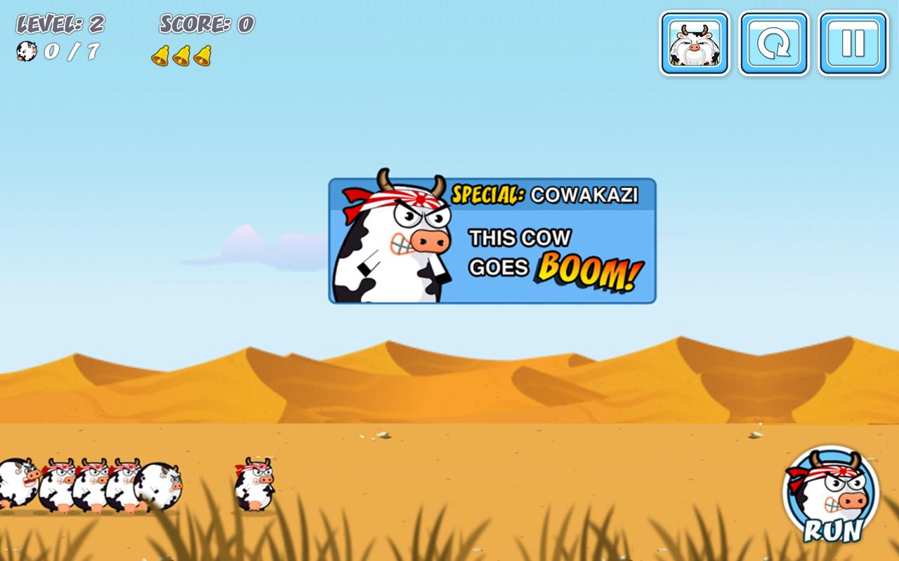 Cowaboom - Launch the cow !