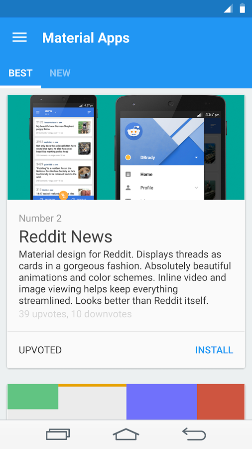 Material Design Apps