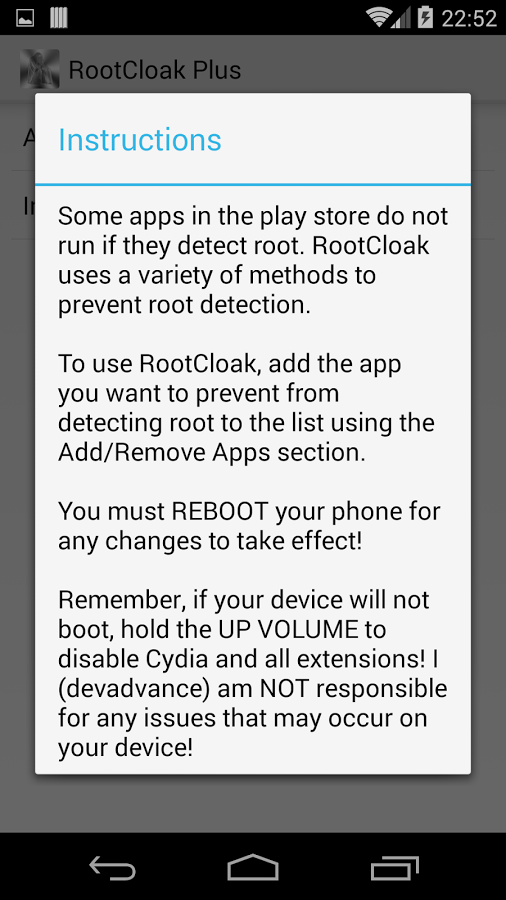 RootCloak Plus