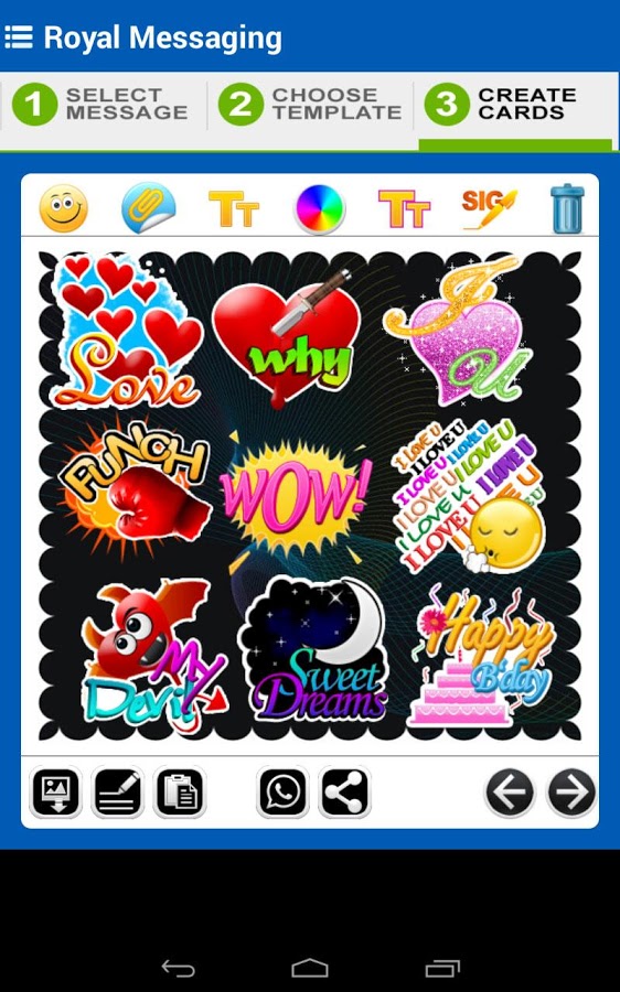 Royal Messaging