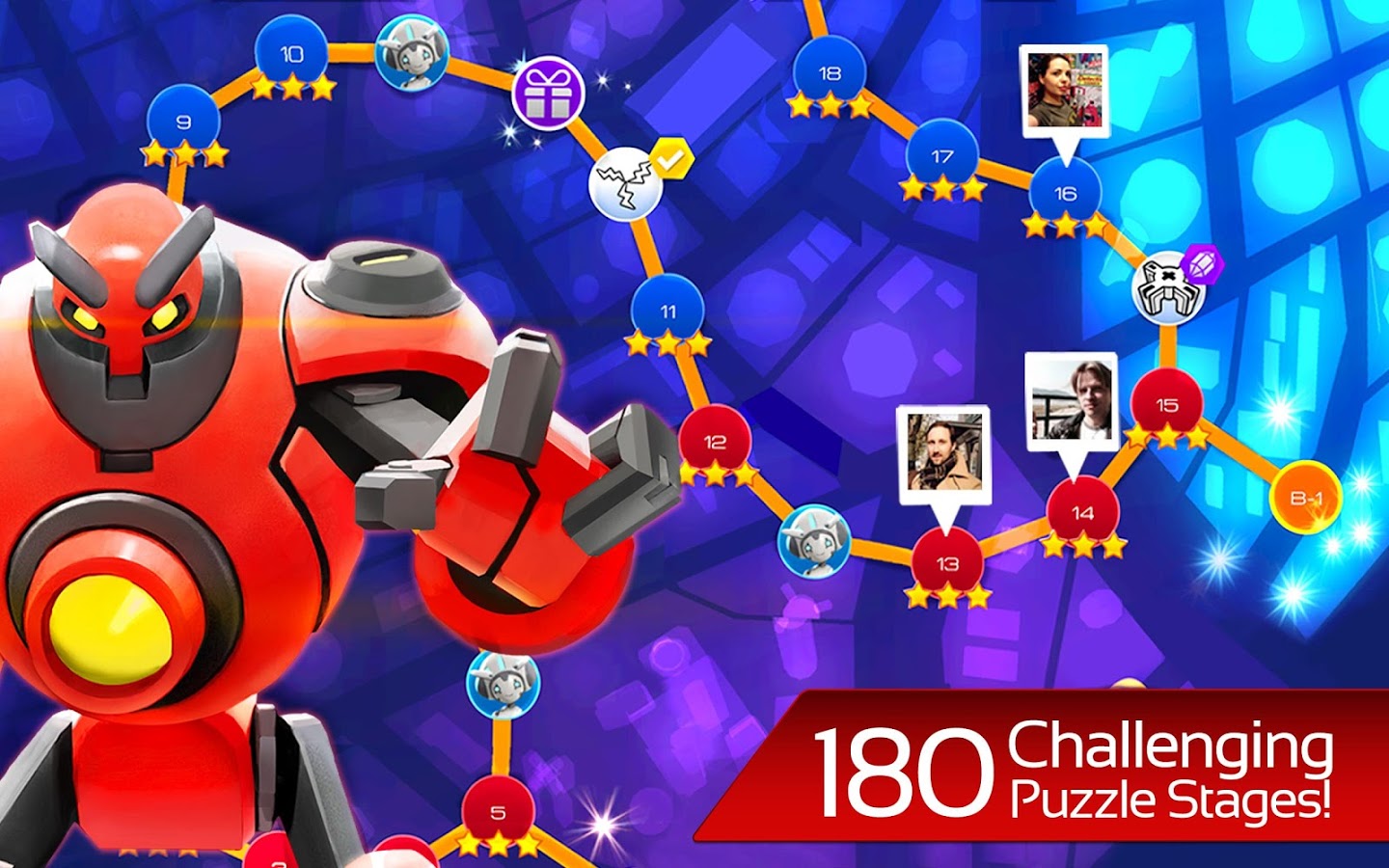 The Bot Squad: Puzzle Battles