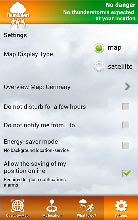 ThundAlert  Thunderstorm Alarm
