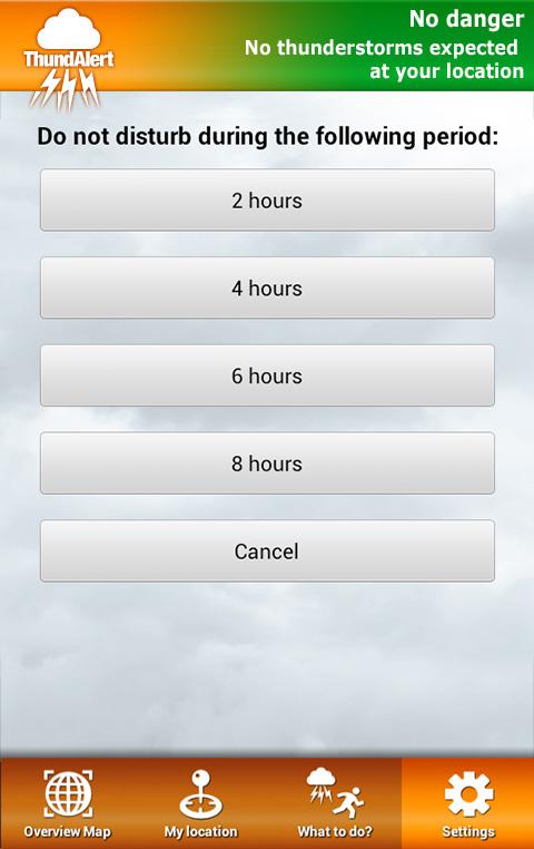 ThundAlert  Thunderstorm Alarm