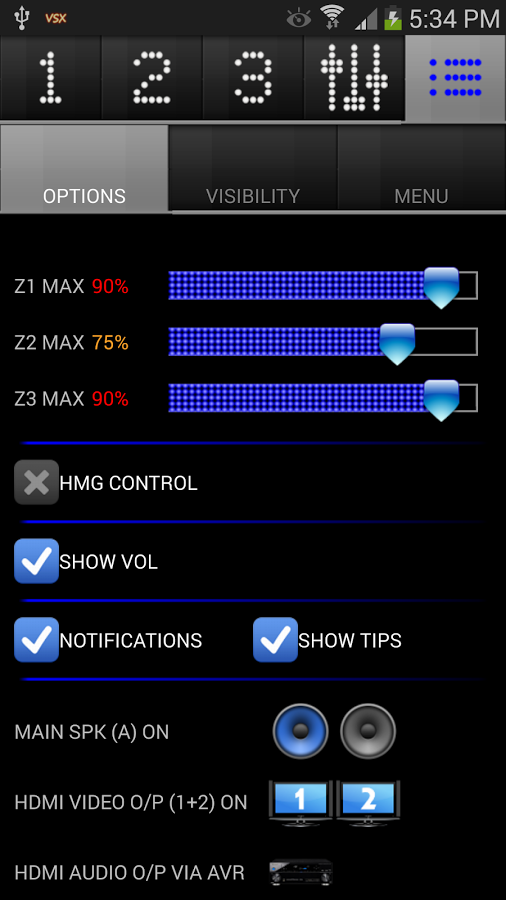 VSX Remote