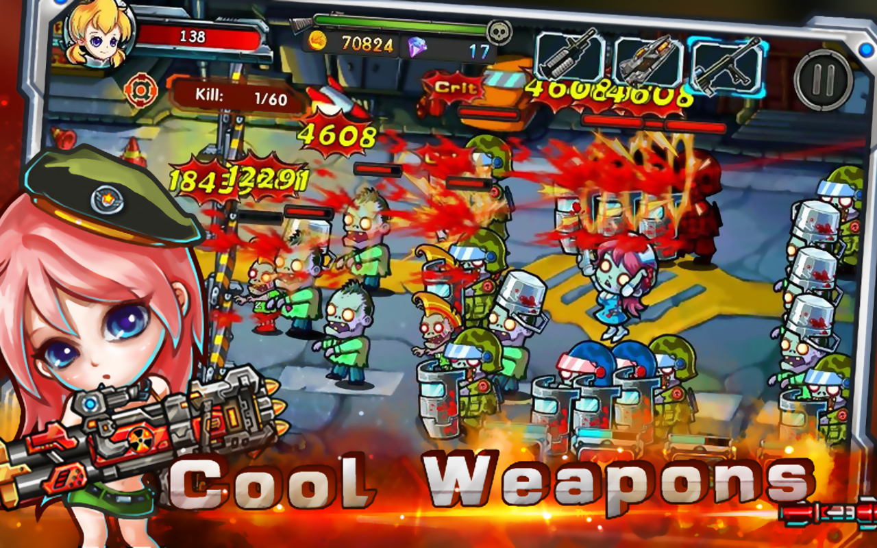 Zombie Go Ballistic: Rampage (Mod Money)