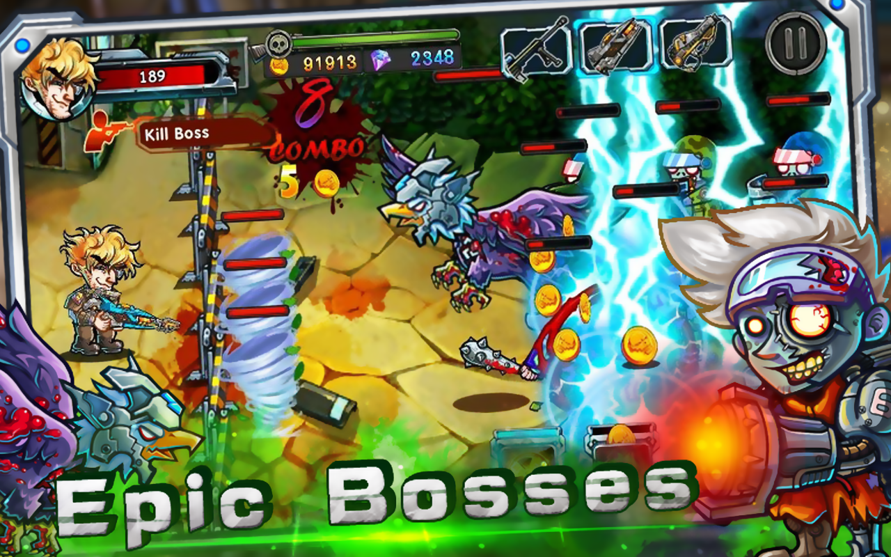 Zombie Go Ballistic: Rampage (Mod Money)