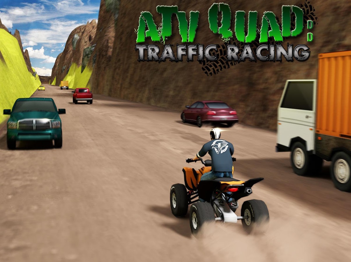 ATV Quad Traffic Racing