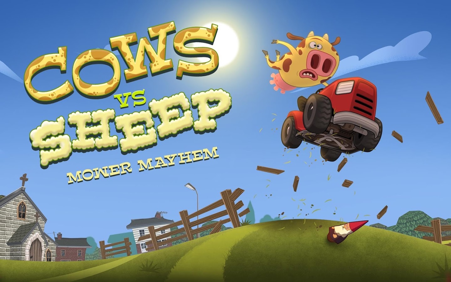 Cows Vs Sheep: Mower Mayhem