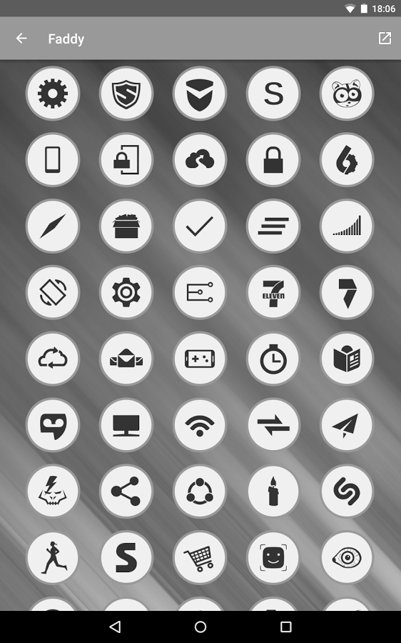 Faddy - Icon Pack