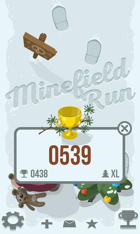 Minefield Run: Xmas Tree Pro