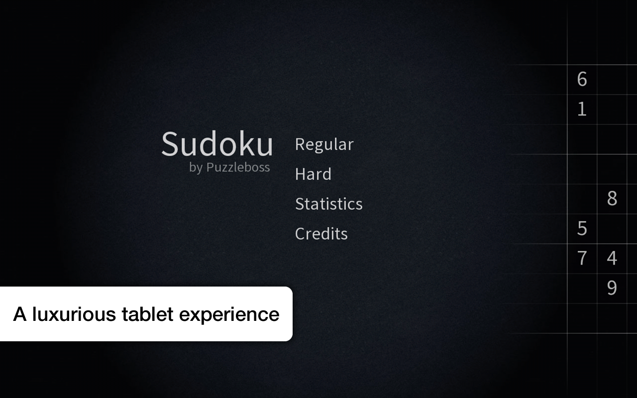 PuzzleBoss Sudoku for Tablets