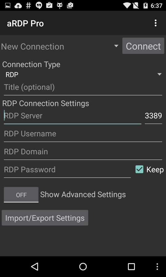 aRDP Pro: Secure RDP Client