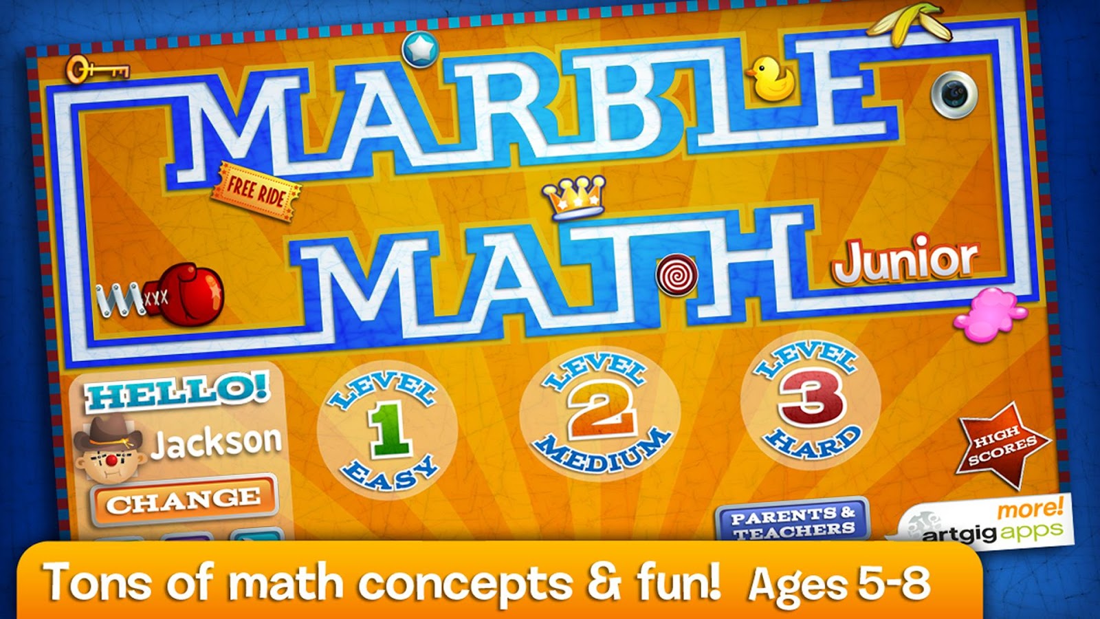 Marble Math Junior