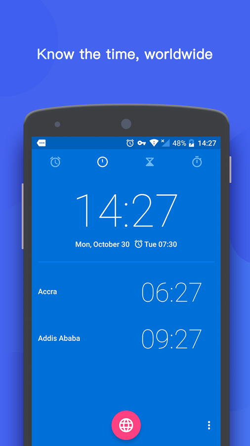 Clock - Alarm, Timer, Stopwatch, Reminder and more