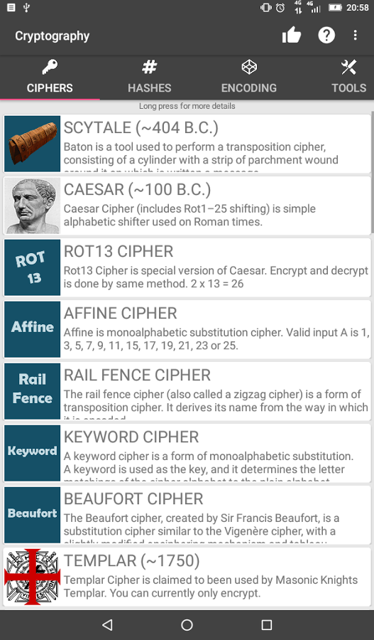 Cryptography