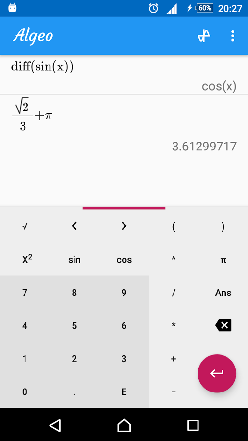 Graphing Calculator - Algeo