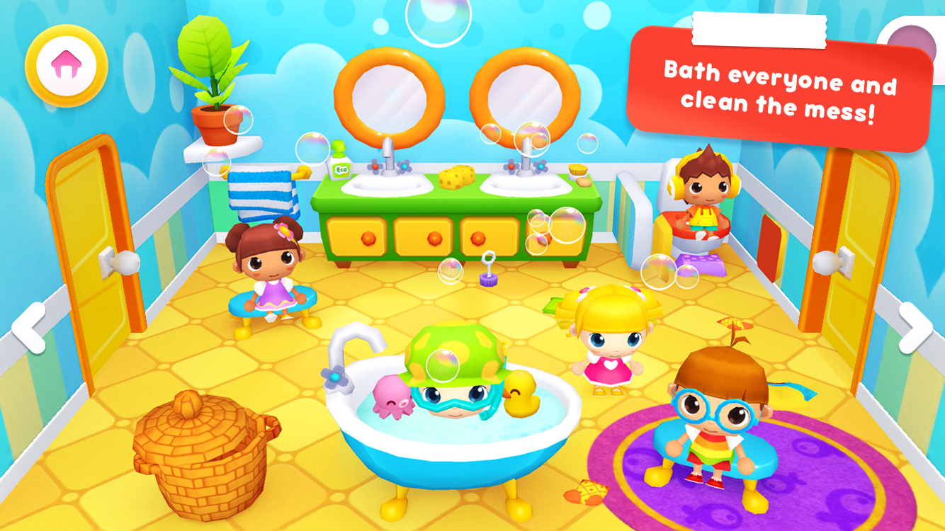 Happy Daycare Stories - School playhouse baby care (Mod)