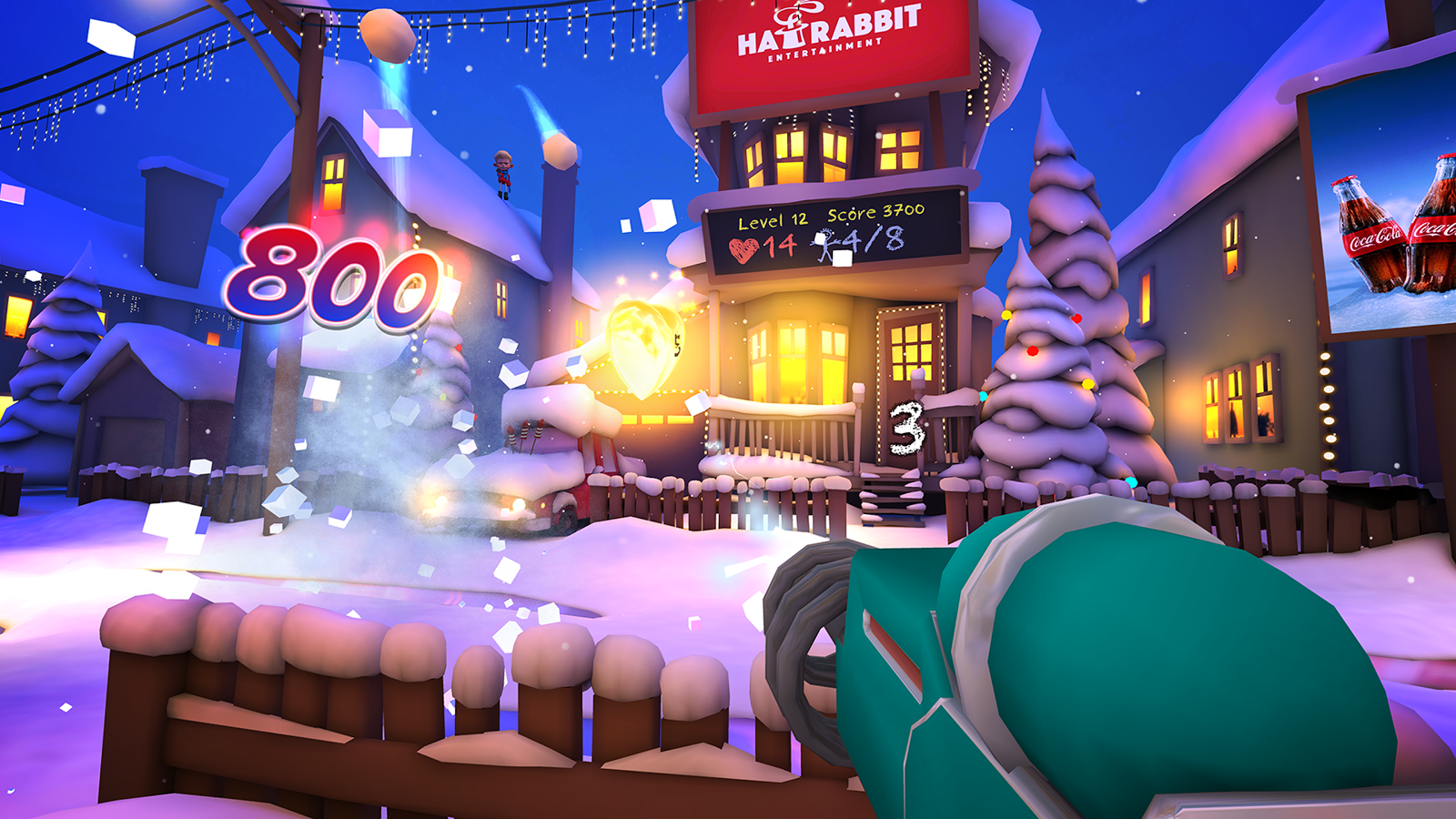 Merry Snowballs (Mobile, 360 & Cardboard)