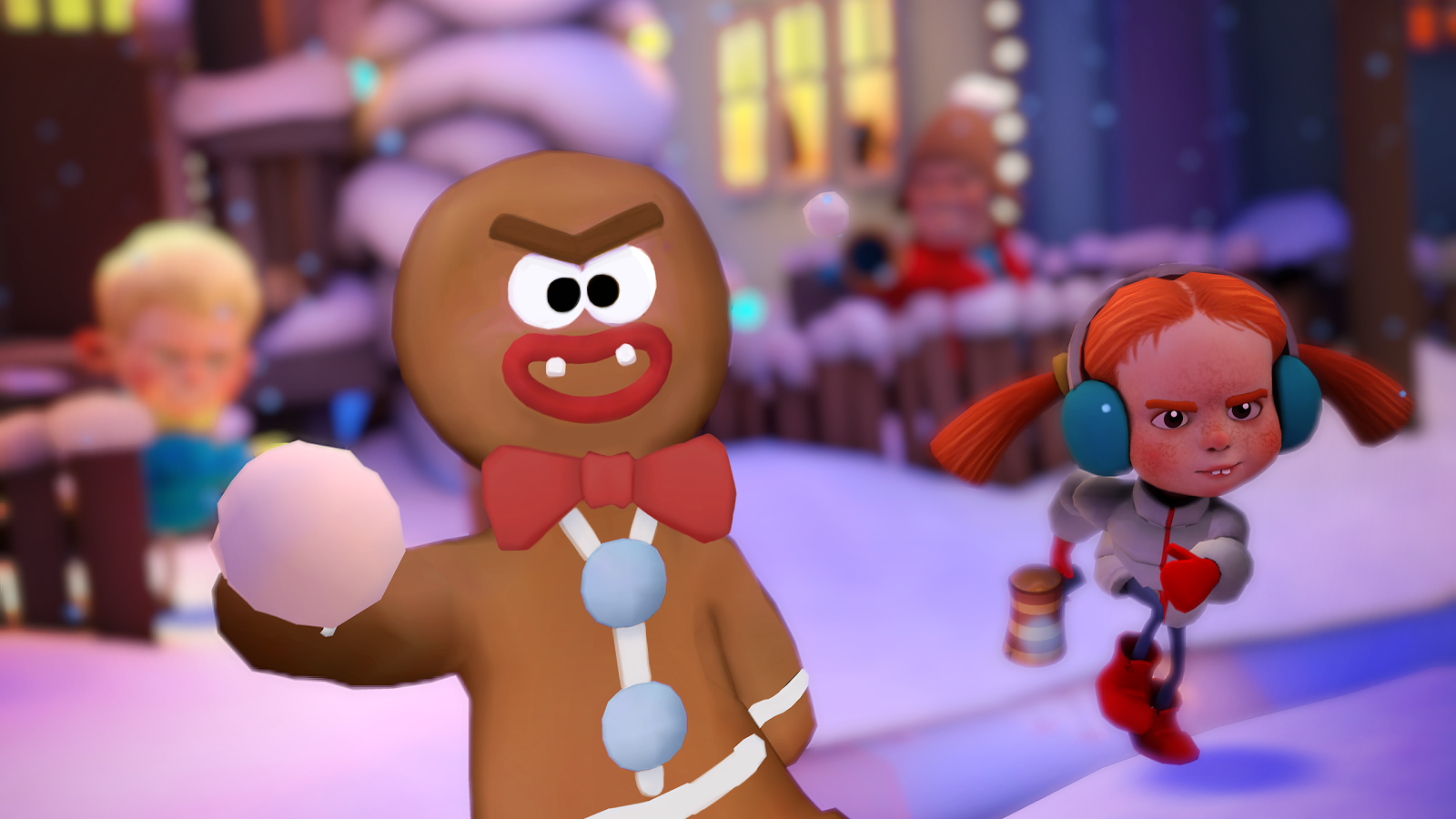 Merry Snowballs (Mobile, 360 & Cardboard)