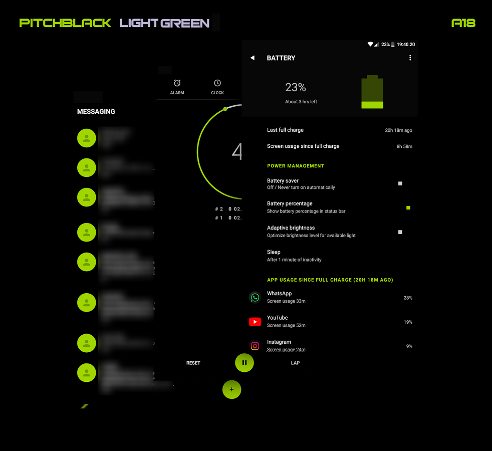 PitchBlack│Nougat✔Oreo✔Oxygen 8.0 Substratum Theme