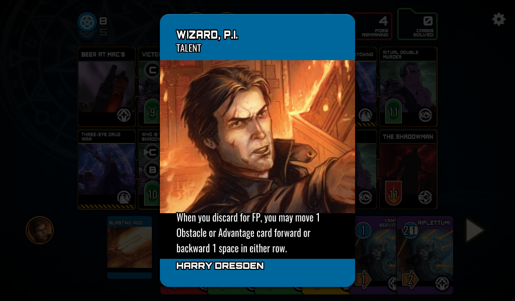 The Dresden Files Cooperative Card Game (Mod)