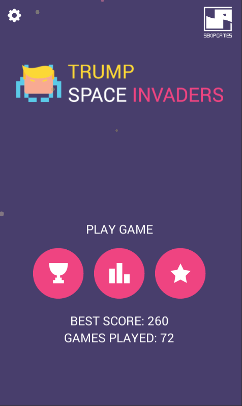 Trump Space Invaders