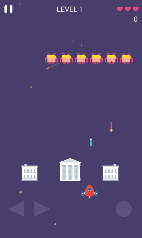 Trump Space Invaders