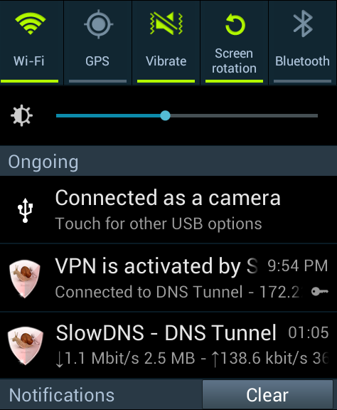 VPN Over DNS  Tunnel : SlowDNS