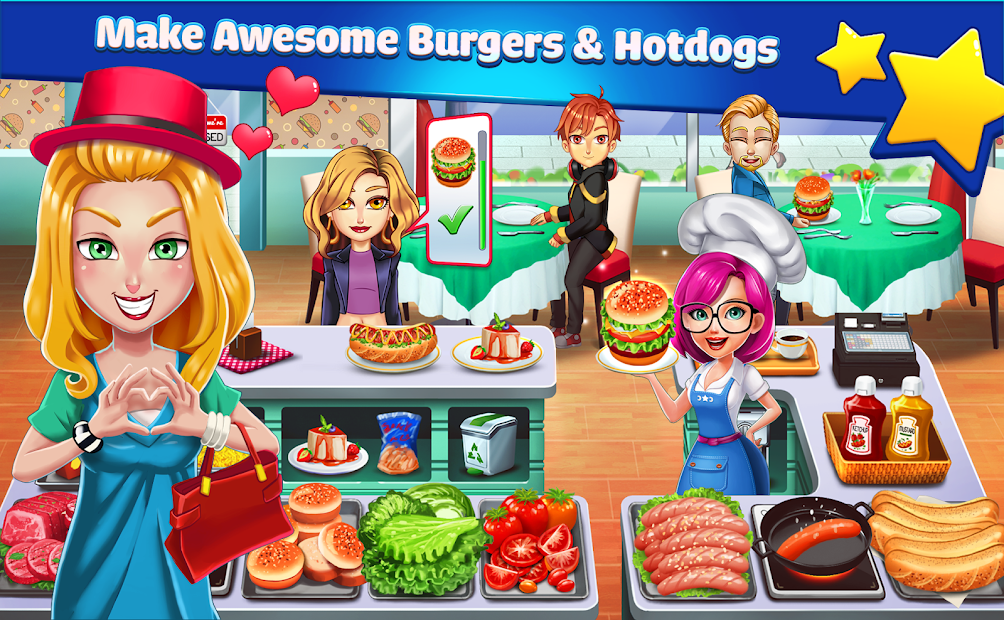 Cooking Idol - A Chef Restaurant Cooking Game  (Free Shoppin