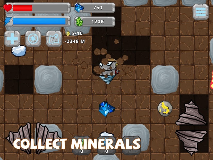 Digger Machine: dig and find minerals (Free Shopping)