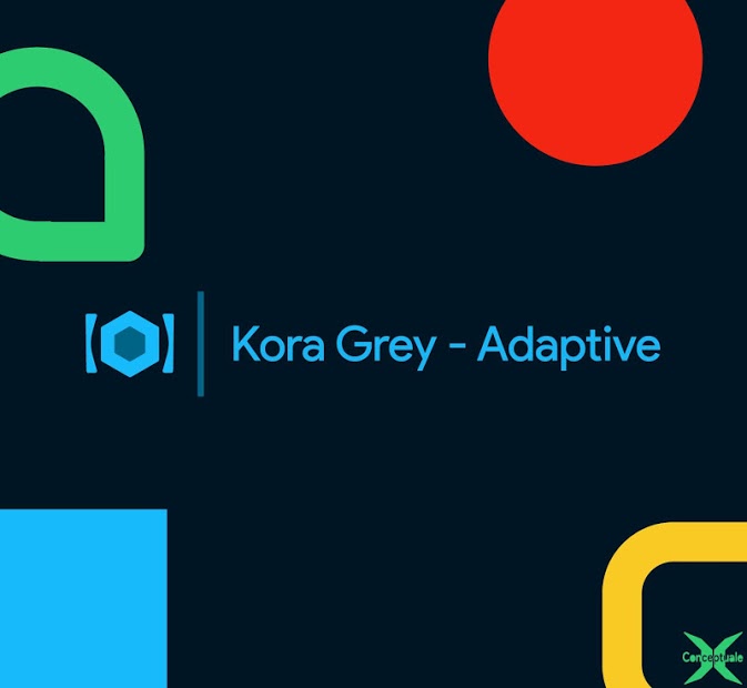 Kora Grey - Adaptive Icon Pack (Beta)