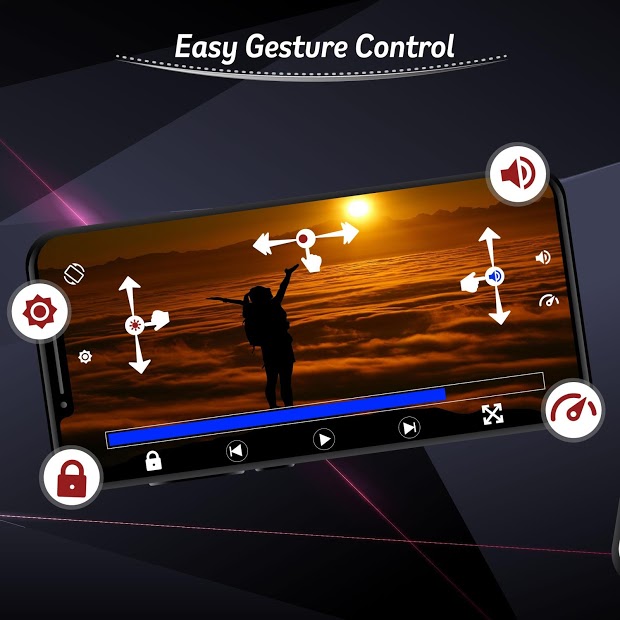 MP4 hd player-Video Player, Music player