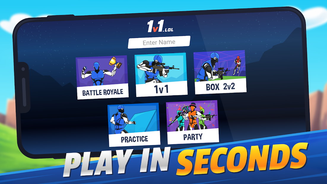 1v1.LOL - Third Person Shooter (free shopping)