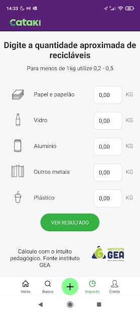 Cataki - App de reciclagem