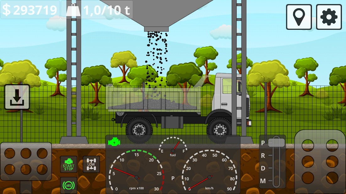 Mini Trucker - 2D offroad truck simulator (free shopping)