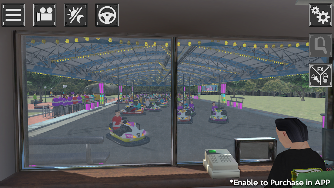 Theme Park Simulator (free shopping)