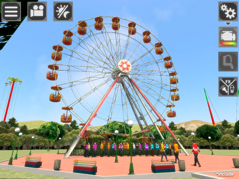 Theme Park Simulator (free shopping)