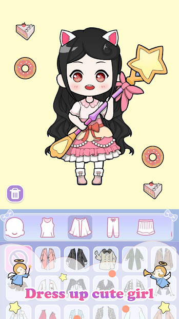 Vlinder Doll: Dress up games (free shopping)
