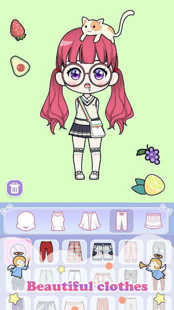 Vlinder Doll: Dress up games (free shopping)