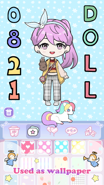 Vlinder Doll: Dress up games (free shopping)