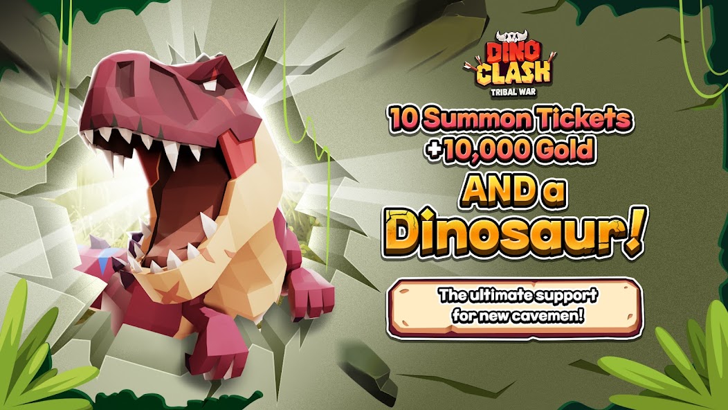 Dino Clash: Tribal War[Mod]