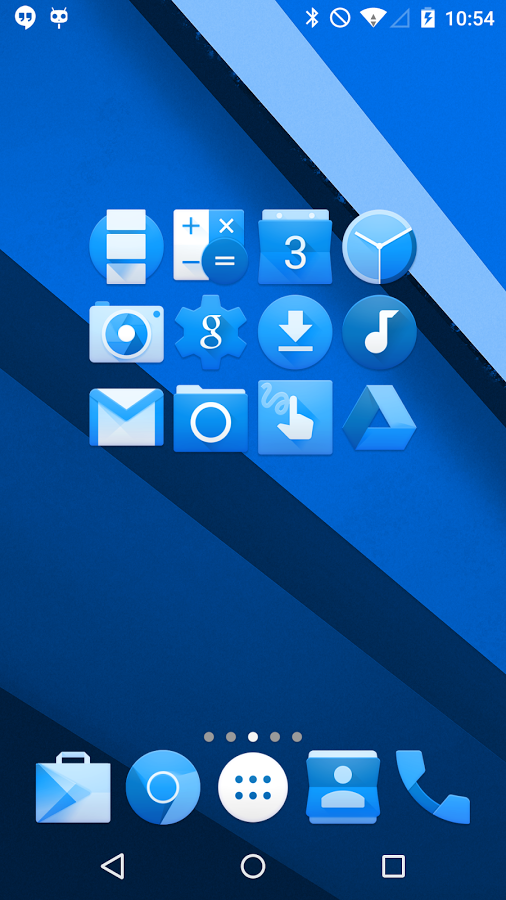 BLUE. - Icon Pack