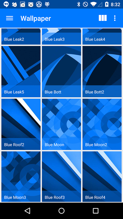 BLUE. - Icon Pack